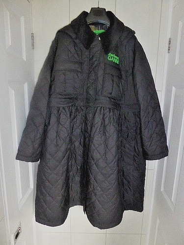 Ganni barbour black quilted - ganni,