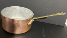 Vintage French Copper Saucepan