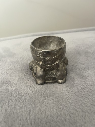 Vintage silver plated humpty - plated,