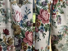 Vintage 1950s X4 Sanderson Fabric ScreenPrint Pieces