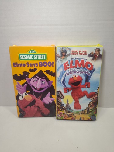 Sesame street elmo - elmo, vhs