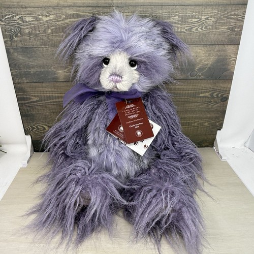 Purple charlie bears year bear - purple,