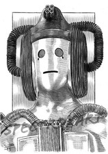 DOCTOR WHO ORIGINAL ART "Cyber