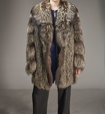 Tailored Real Silver Fox Fur