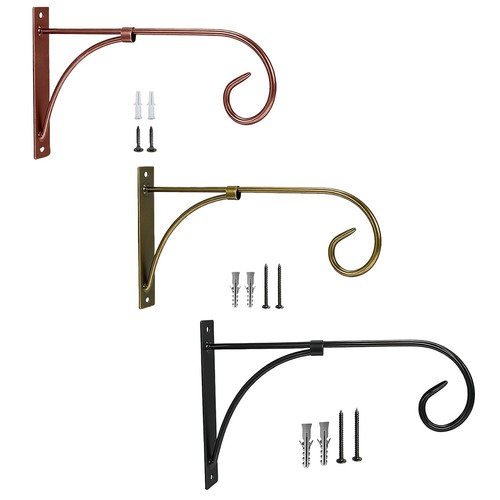 Hanging basket mount bracket - hanging,