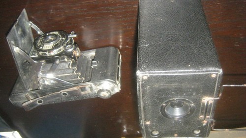 Vintage set two cameras - two, as