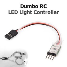 Dumbo RC LED Light Controller 3CH Switch System for RC Car Boat Crawler Receiver
