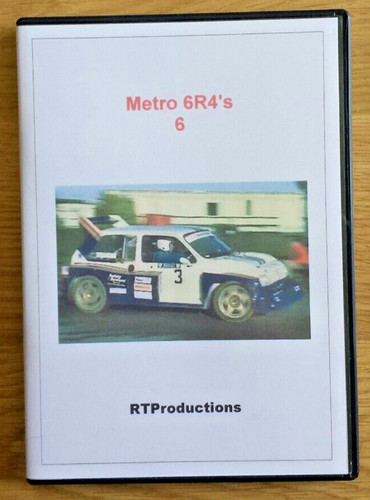 Metro 6r4s rally dvd - rally, mg