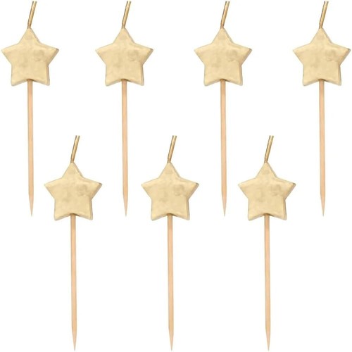 Sparkling gold star birthday - sparkling,