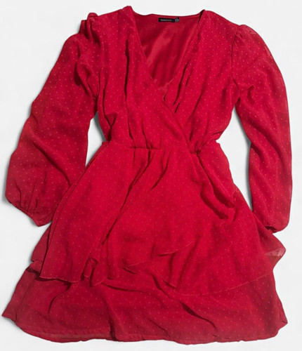 Boohoo red polka - boohoo,