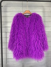 Women Shaggy Faux Fur Fleece