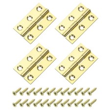 4 Pcs Folding Butt Hinges, 1.5