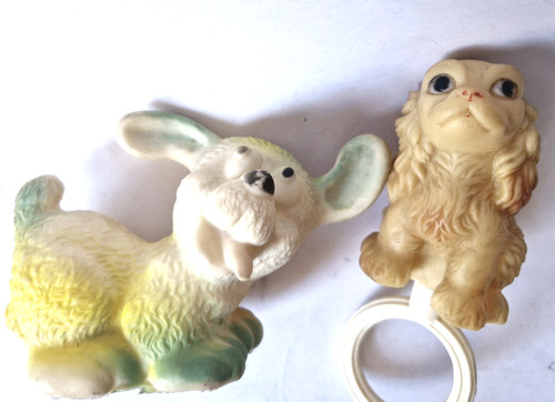 Squeaky toys teether - toys/teether, vintage