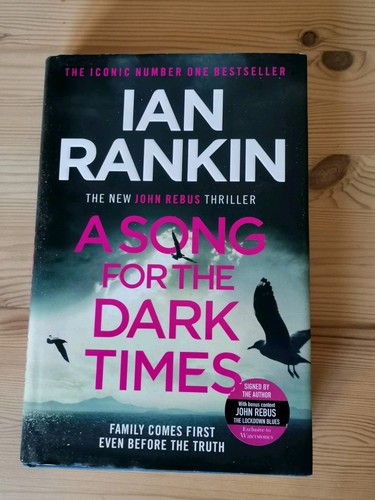 Ian rankin signed song - rankin., a