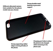 Funny Girls Ice Skates Rubber Phone Case Skater Skating Iceskating White P893