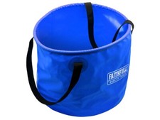Faithfull 12 Litre Collapsible Durable PVC Plumbing Water Bucket, FAI12LBUCKET