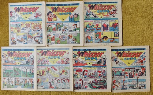 Whizzer chips comic book - &,