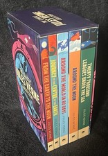 The Classic Jules Verne Collection ~ 5 Paperback Book Box Set ~ VGC
