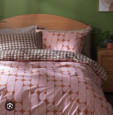 HABITAT double REVERSIBLE DUVET SET  citrine 
