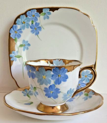Royal albert crown china - crown, trio