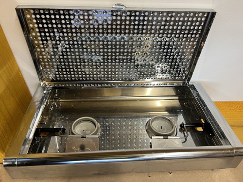 Vintage burner tabletop food - 2-burner,