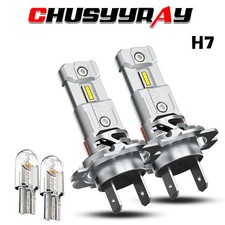 For Mercedes Vito W639 - H7 501 6000K Xenon LED Low/Side Headlight Bulbs Set