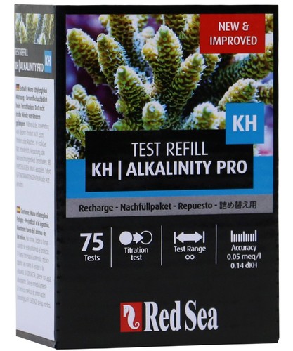 Red sea alkalinity pro test - sea, kh/alkalinity