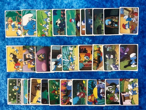 The smurfs blue back - the,