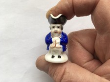 C1860-70s VINTAGE QUALITY MINIATURE TOBY JUG WITH CROSSED SWORDS S.H.DERBY MARK