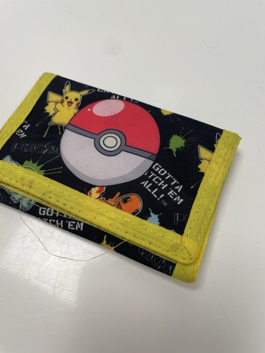 Pokemon wallet black with - black,