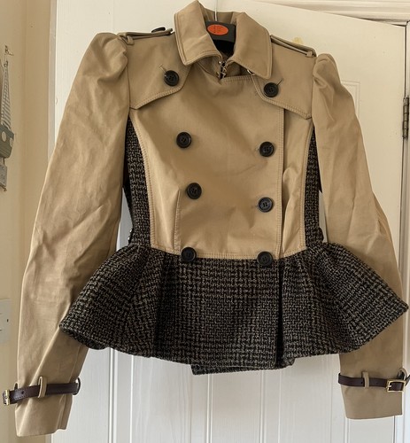 Burberry prorsum peplum style - burberry,