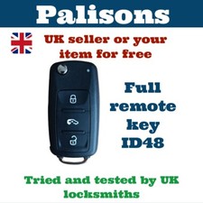 Remote Key For VW Volkswagen Transporter Multivan Caravelle 48 Chip 7E0837202AJ