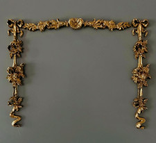 set of applique ornate resin, coast, decorative furniture , moulding, pediment,