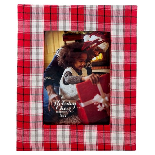 Christmas plaid fabric picture - plaid,