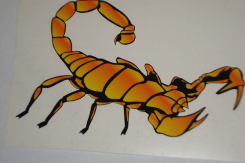 Scorpion stickers decals - 2, 4"