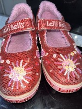 Lelli Kelly Red Sequinned Mary Jane Size 28 Uk 10 Dorothy Wizard Of OZ  Xmas  ?