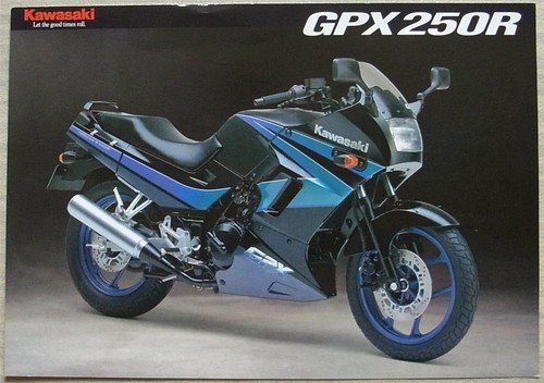 Kawasaki gpx250r motorcycle - kawasaki,