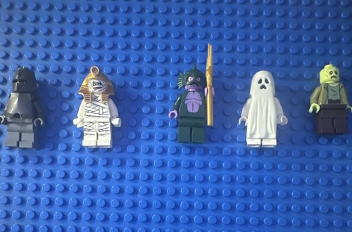 Lego scooby doo - genuine, 5x