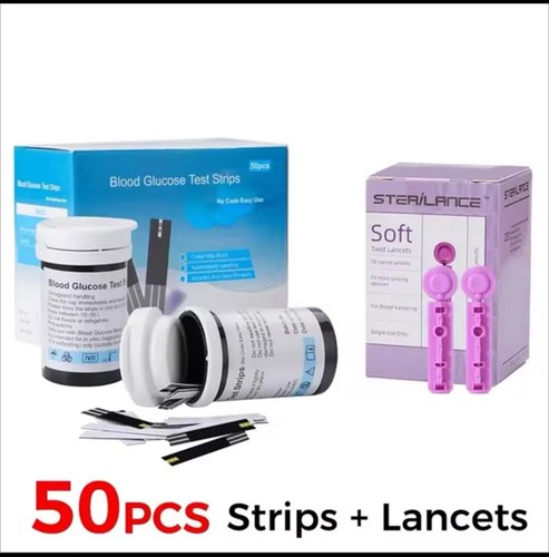 Ajc diabetes test strips - 50,