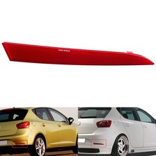 Right Hand Side Red Lens Rear Bumper Reflector For 2008-2012 SEAT Ibiza MK IV 6J