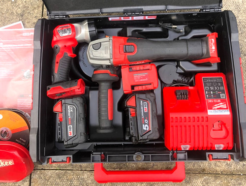 Milwaukee m18 grinder set - milwaukee,