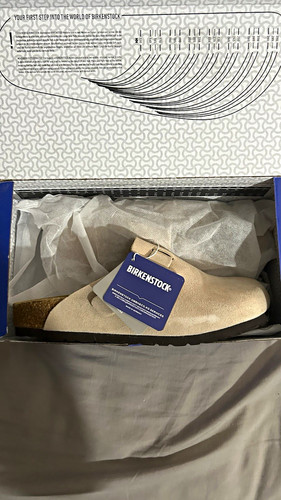 Birkenstock boston beige - birkenstock,