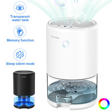 1000ml Electric Dehumidifier Drying Portable Moisture Timer Silent Mould Light C