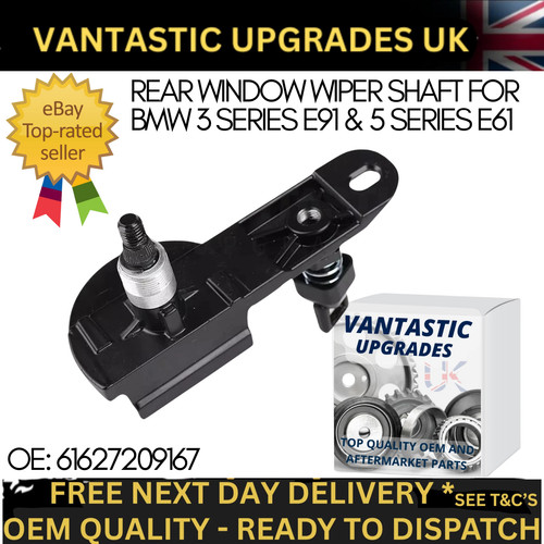 Rear window wiper - window, shaft