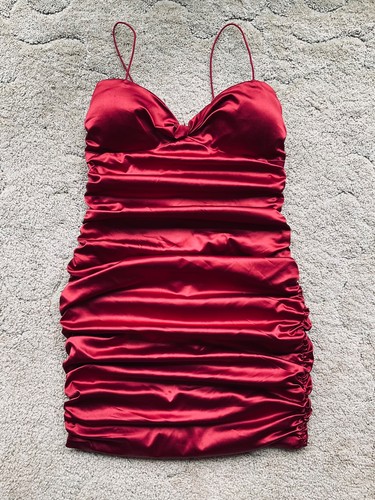 Polly womens dark red mini - polly,