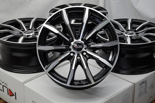 16x7 black wheels rims lug - black, 4