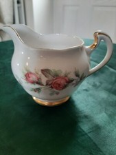 Vintage Crown REGENT Bone China Made In England Milk Jug