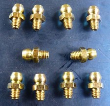 10 x 2BA OIL GREASE NIPPLES -