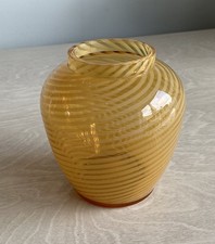 Vintage Art Glass Vase -