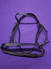 Jeffries Wembley Full Size Black Leather Hunter Horse Bridle